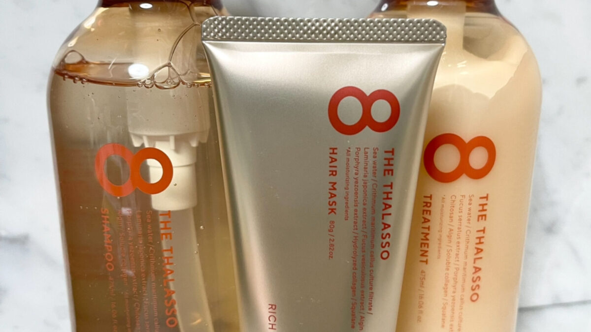 髪と頭皮にもエイジングケア。美容液で洗うエイトザタラソ モイスト